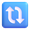 clockwise vertical arrows